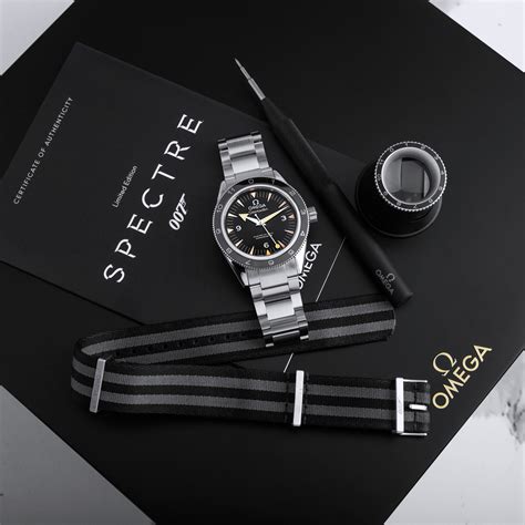 omega 007 watch price spectre|omega 007 nato strap.